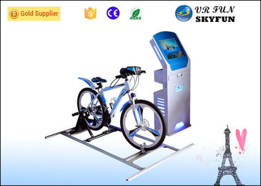 Fahrrad der virtuellen Realität des Freizeit-Sport-9D mit 42 Zoll-Touch Screen/virtuellem Radfahrensimulator