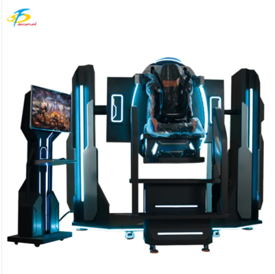 720° VR Fun Reversal Star Einzelspieler-Simulator Exklusive 361° Drehung, großer Bewegungsspielraum, Premium-Build, reibungsloses immersives VR-Gaming