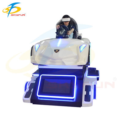 Super Racing VR Car Simulator Machine ️ Immersive 4-Achs Motion Driving Erfahrung mit 32 Zoll Display, Logitech Steuerungen & Multiplayer Unterstützung