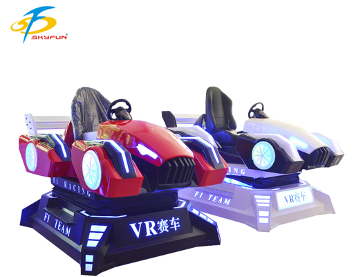 Super Racing VR Auto Simulator – 9D Motion Fahrerlebnis mit 360°-Rotation, 22-Zoll-Touch-Konsole, Logitech Lenkrad & Deepoon VR-Brille