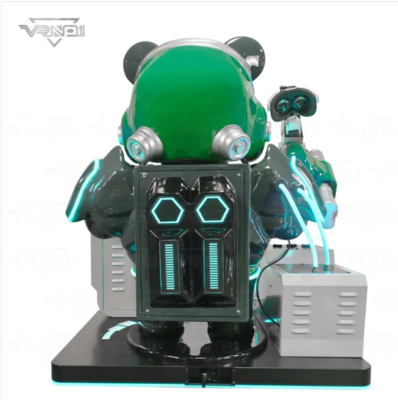VR Panda Soldier ️ Spitzentechnologie-interaktive VR-Shooting-Maschine mit 7 Spielen, Spielzeug-Dispenser, Multi-Payment-Unterstützung und anpassbarem Panda-Design für Arcades