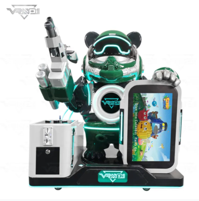 VR Panda Soldier ️ Spitzentechnologie-interaktive VR-Shooting-Maschine mit 7 Spielen, Spielzeug-Dispenser, Multi-Payment-Unterstützung und anpassbarem Panda-Design für Arcades