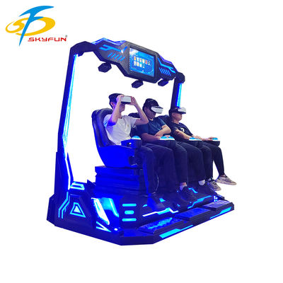 9D VR 3-Sitzes Kino   Multi-Person Immersive VR Theater mit 100+ Filmen & 15 interaktiven Spielen, Deepoon VR Brille