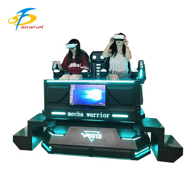9D VR Mecha Warrior Simulator – Doppel-Sitz VR-Kino mit dynamischer Bewegung, Spezialeffekten und immersivem Kampf für VR-Arcades & Spielhallen