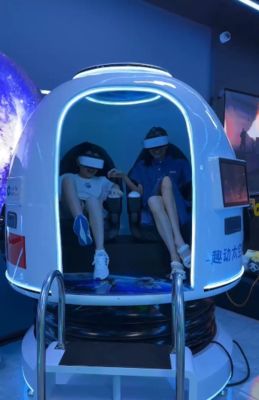 Fun Space Capsule 2-Sitzer VR-Kino-Simulator | Exklusive 360° rotierende Kapsel, Dual-Screen-Steuerung, über 20 Spezialspiele, DPVR-Brille & Multi-Effekte – SKYFUN Hersteller