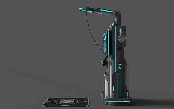 VR-Sharing VR-Schießsimulator | Münzbetriebener Selbstbedienungsautomat, Android-System, kostengünstiger VR-Schießstand, Pico-Brille & 32-Zoll-Monitor – SKYFUN Hersteller