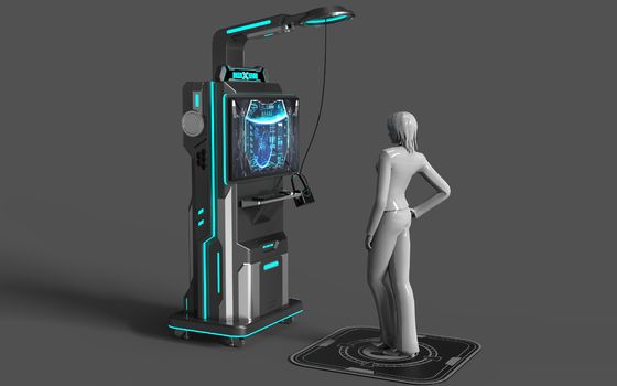 VR-Sharing VR-Schießsimulator | Münzbetriebener Selbstbedienungsautomat, Android-System, kostengünstiger VR-Schießstand, Pico-Brille & 32-Zoll-Monitor – SKYFUN Hersteller