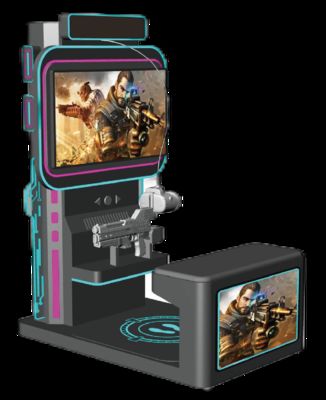 Fun Flyer VR Schießsimulator | Münz- & QR-Zahlung Self-Service, VR-Schießen mit Sitzdesign, 10+ Spiele, DPVR E3S Brille & 42-Zoll-Monitor – SKYFUN Hersteller