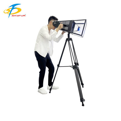 VR Crossing Bin 1 Sitz VR-Kino SF-A07 | Tragbarer Premium-Koffer, langlebiger Akku, All-in-One VR-Headset, Kamera-Stabilität, 11 Spiele – SKYFUN Hersteller