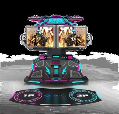 VR Friedensmission Doppelbühnen-Interaktive Plattform | Vernetzte VR-Kämpfe, über 100 Spiele, hochauflösendes VR-Headset, Surround-Sound, 42-Zoll-Monitor – SKYFUN Hersteller