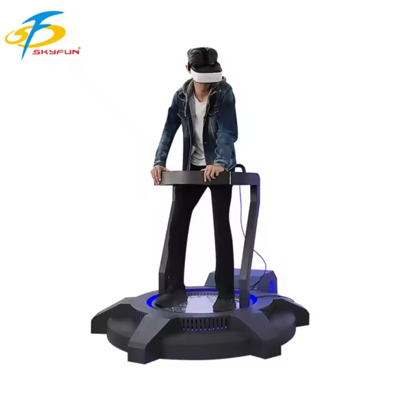 VR-Schaukelmaschine   Kompakter VR-Simulator mit vibrierender Plattform, 22-Zoll-Touchscreen, 100+ VR-Videos
