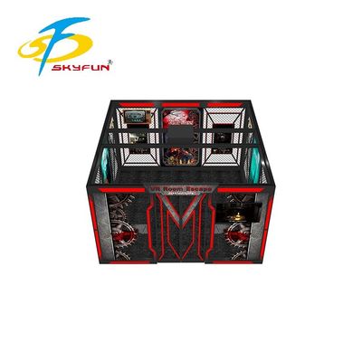 2-Spieler VR-Raum-Escape   Interaktive Plattform VR mit Multiplayer-Puzzle-Gameplay, kooperativen Herausforderungen & HTC Headset für ein immersives Escape-Room-Erlebnis