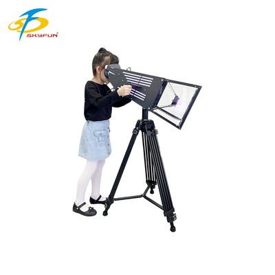 VR Crossing Bin 1 Sitz VR-Kino SF-A07 | Tragbarer Premium-Koffer, langlebiger Akku, All-in-One VR-Headset, Kamera-Stabilität, 11 Spiele – SKYFUN Hersteller