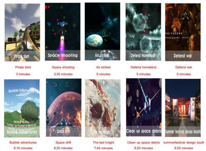 Mehrfachverbindungsstelle setzt der Kino-virtuellen Realität 9D VR Google-Simulator für Einkaufszentrum